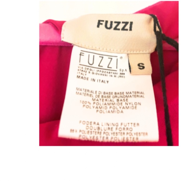 FUZZI Womens Solid Tulle One Shoulder Dress - Picture 7 of 7